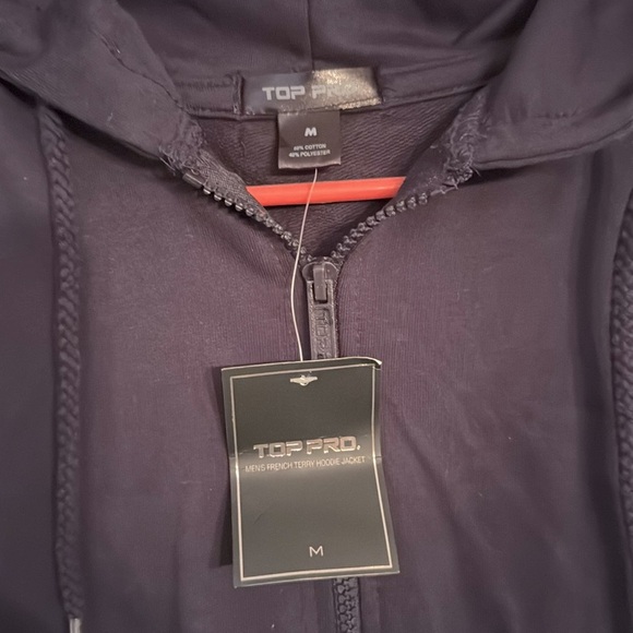 Top Pro mens full zip hoodie NWT M - Picture 3 of 8